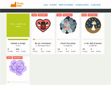 Tablet Screenshot of curiomill.com